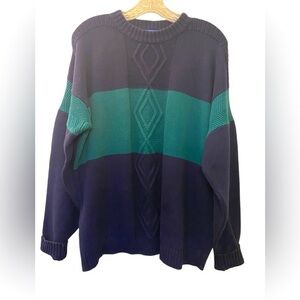 Pendleton Crew Neck Sweater Mens L Color Block